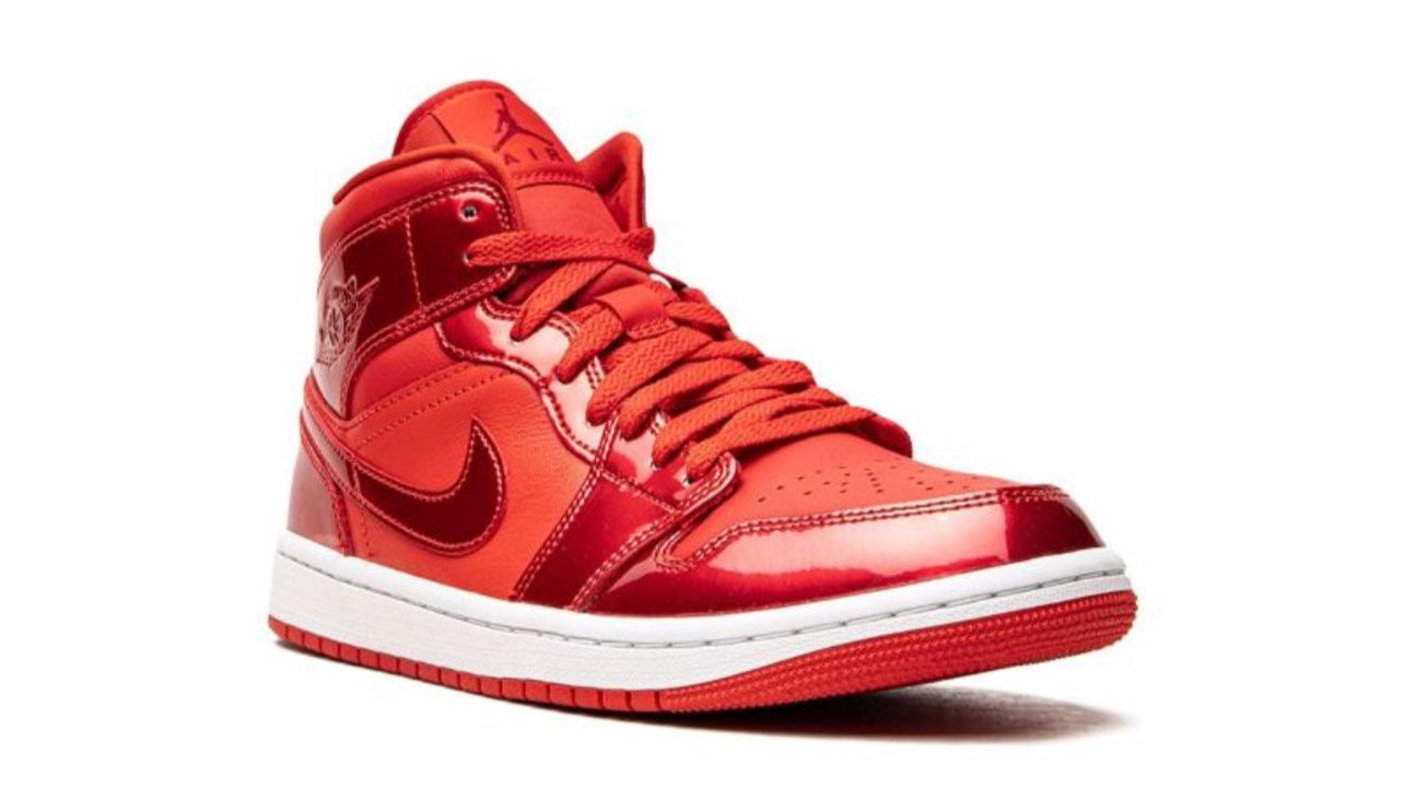 Jordan Retro 1 Charol Rojo