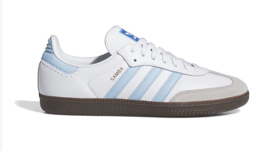 Adidas Samba Blanco/Azul