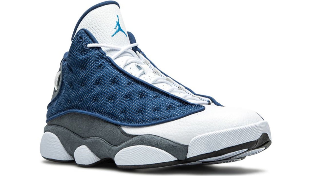 Jordán Retro 13 Blanco/Azul