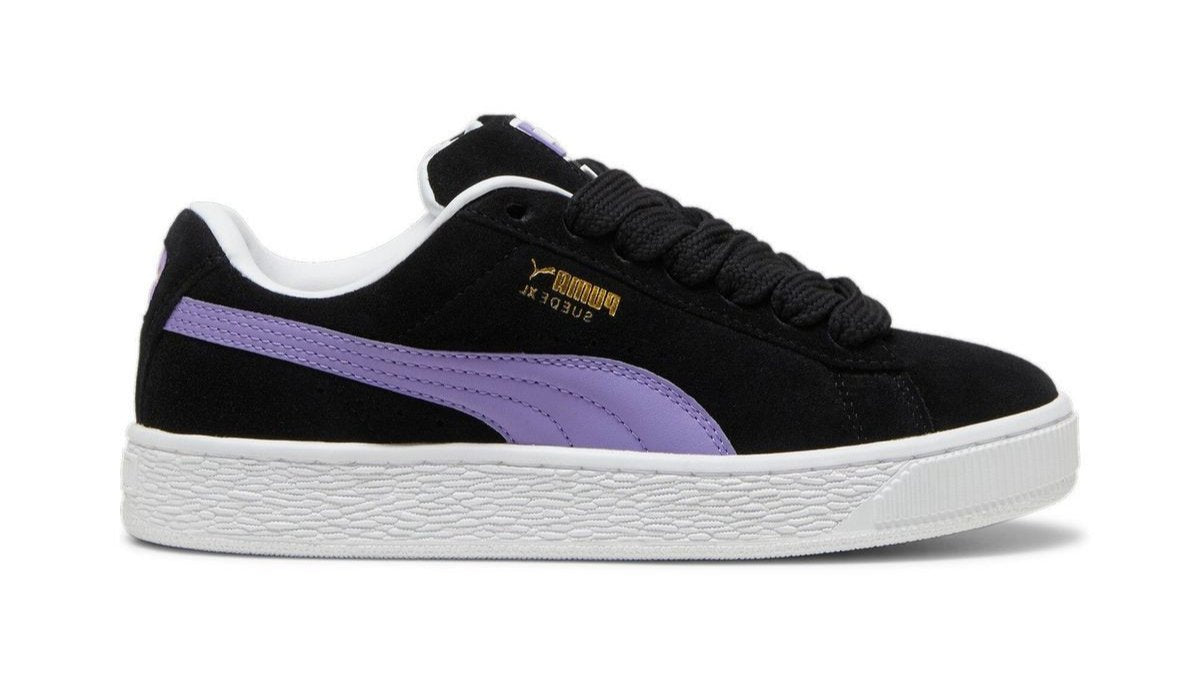 Puma Suede XL Negro/Violeta