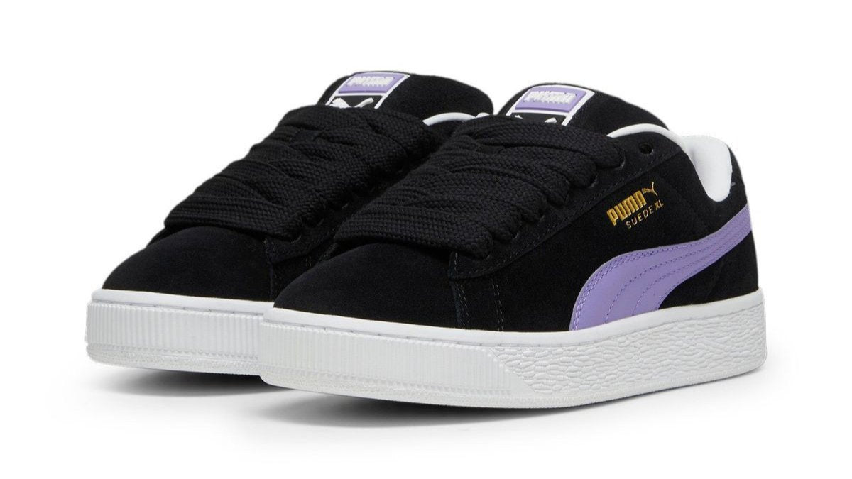 Puma Suede XL Negro/Violeta